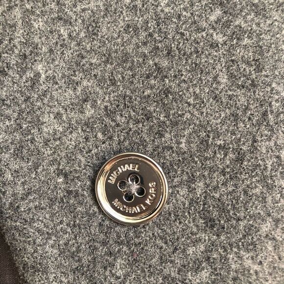 LIKE NEW grey Michael Kors wool blazer size 6 - Picture 7 of 10
